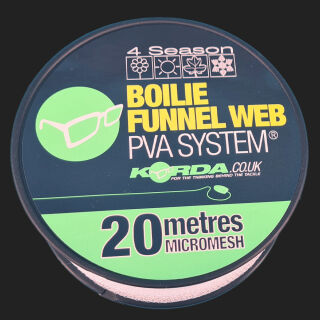 Korda Boilie Funnel Web Micromesh 20 Meter Refill