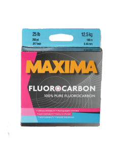 Maxima Fluorocarbon 180 Meter Spule 0,41mm (20lbs)