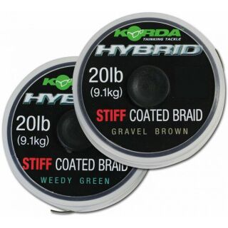 Korda Hybrid Stiff Coated Braid 15 m 20 lb