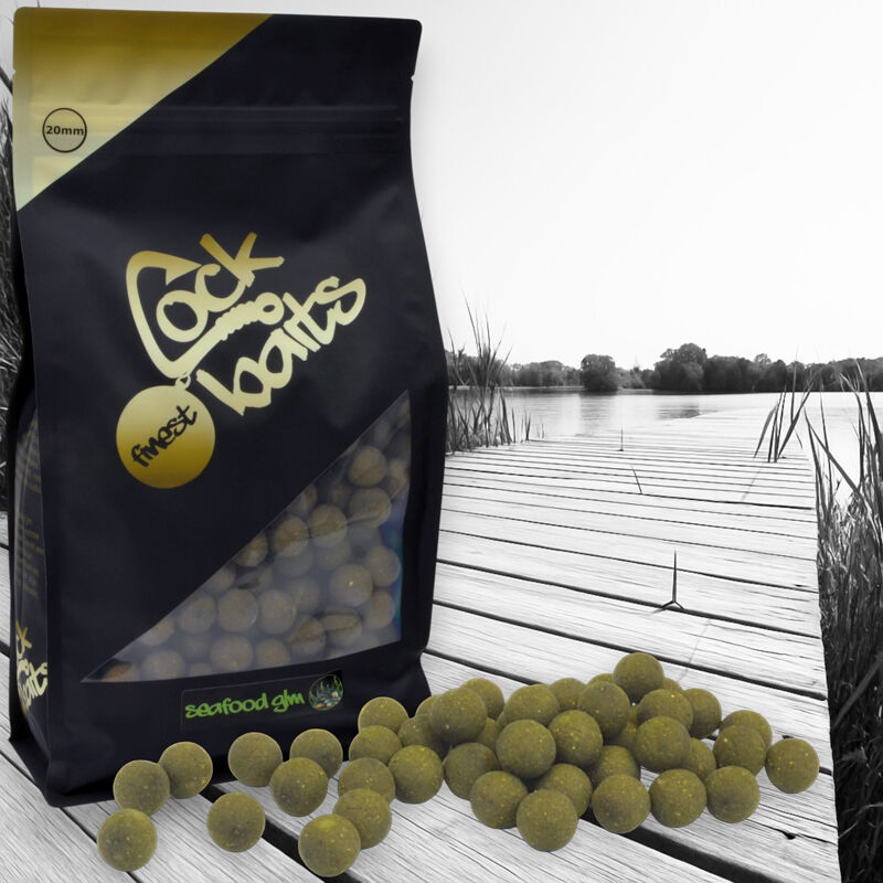 Tandem Baits Euro Boilies Crème Banane 22 Mm 1 Kg - Appâts Haut De Gamme Pour Pêche à La Carpe