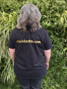 Cockbaits T Shirt "Schwarz" mit Goldeffect Druck XXL