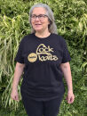 Cockbaits T Shirt "Schwarz" mit Goldeffect...