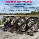 4 Sorten á 5Kg PennyBoilies plus 4 Dosen Hooker